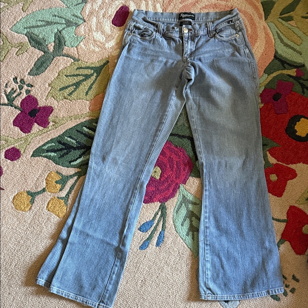 Classic Light Blue Flare Jeans